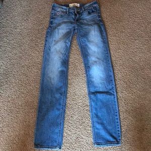 Hollister straight legged jeans size 0R